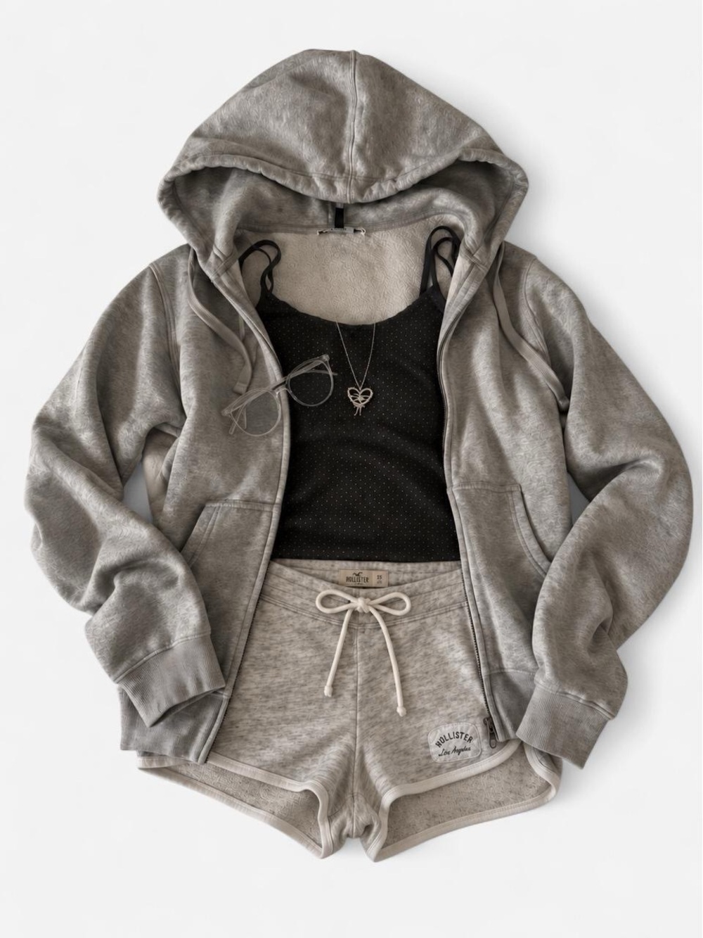 Hollister grey lounge shorts